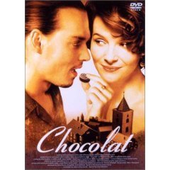 Chocolate
2000年　アメリカ映画
監督：ラッセ・ハルストレム。
主演：ジュリエット・ビノシュ, ジョニー・デップ