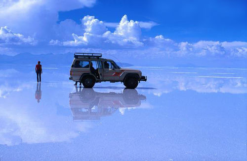 Bolivian Salt Flats. Aug 11. This is what the Uyuni