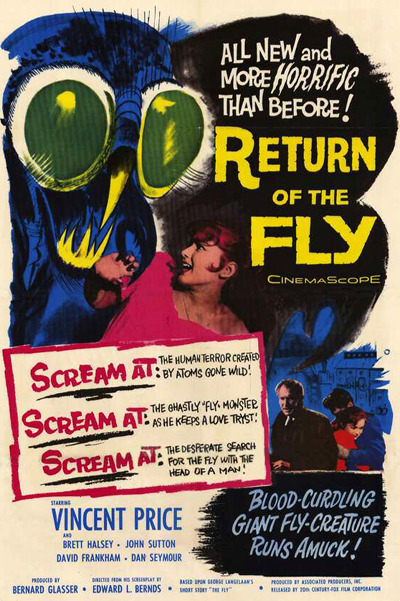 Atoms Gone Wild Return of the Fly (1959) Monster Memories