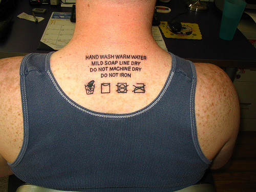 Wow, this is the first time I've ever seen a tattoo remotely similar to 