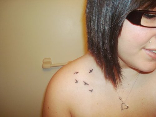 bird silhouette tattoo. ird silhouette tattoo,