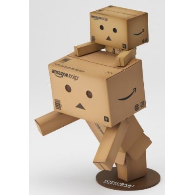 Danbo Revoltech on Kaiyodo Revoltech Danbo Amazon Ver  Amazon Box Version  Danboard Set