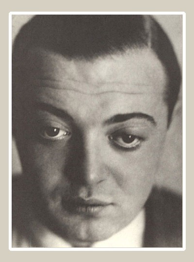 Lotte Jacobi Peter Lorre what a scary lazy eye Mr Lorre had