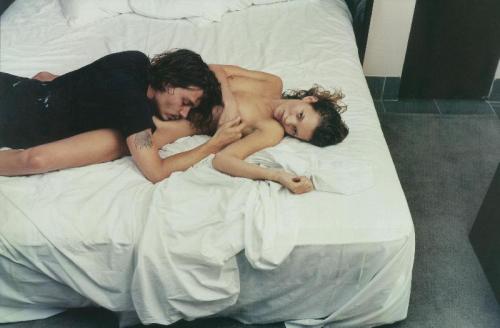 Johnny Depp & Kate Moss by Annie Leibovitz