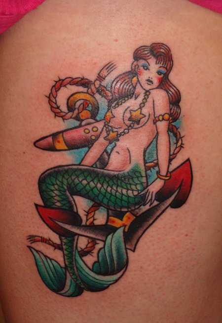 mermaid tattoos. want a mermaid tattoo.