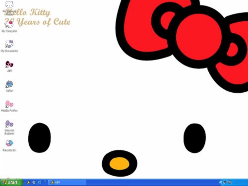 hello kitty wallpaper. eejin: hello-kitty: my desktop