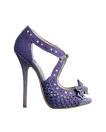 Christian Dior precious woven heels!