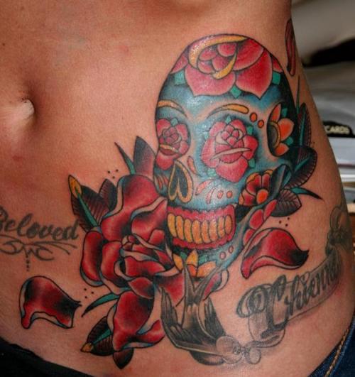 He worked around my other tattoos; Devine Street Tattoo.