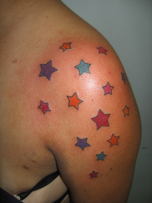 tattoo de estrela. Tatuagem Tattoo de estrelas.