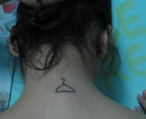 fuckyeahtattoos: My hanger tattoo. I can't explain it very Por fuck yeah, girly tattoos 07 set 10 You and 1 other person likes this Like