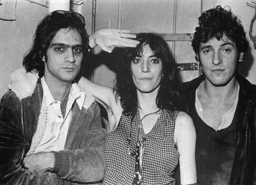 bruce springsteen young. Patti Smith, Bruce Springsteen