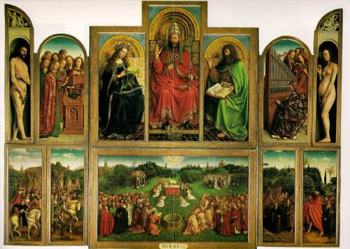 ghent altarpiece jan van eyck. Jan van Eyck, Ghent Altarpiece