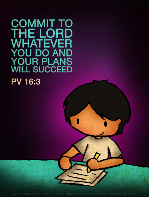 Do your best. Pray. God will take care of everything. ♥
Oh, and I believe it is nearly finals week for most undergrads? God bless and do well for His greater glory!