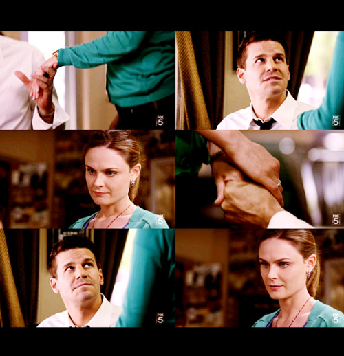 booth and bones. BOOTH: Listen, Bones, I would