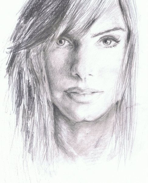 Sandra, 2006.
Pencil on paper