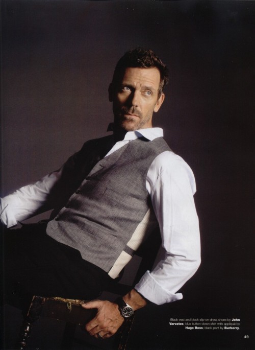 iwannadieyoung:  41# Hugh Laurie, actor (UK)  My 50 sexiest (or whatever it’s called) list in no particular order: 48. Hugh Laurie