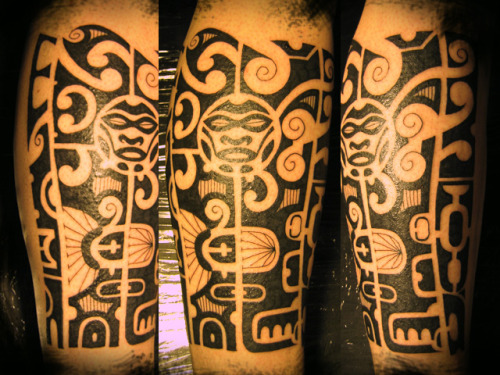 Tags black tattoo tattoos bybilly maori leg