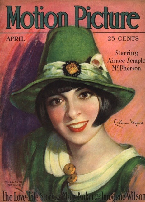 theloudestvoice:

Colleen Moore, cover of Motion Picture magazine
Seraphic Secret

