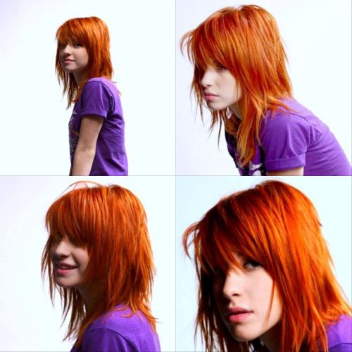 A collage of Hayley Williams Hope it's fine D