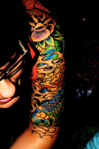 Color Tattoos Look Nice As Helli Want A Tattoo Sleeve Soo Bad