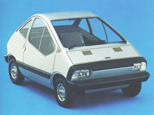 Fiat City Car 1972 With two air grills on the bonnet Yeah
