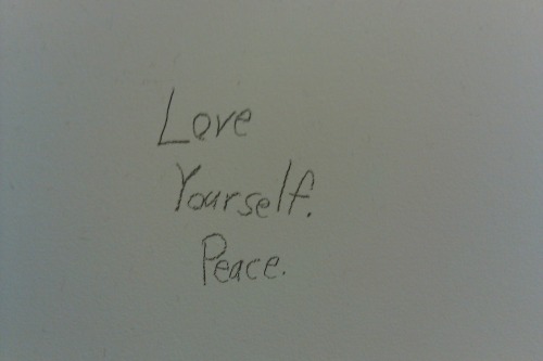 love yourself images. Love yourself. Peace.