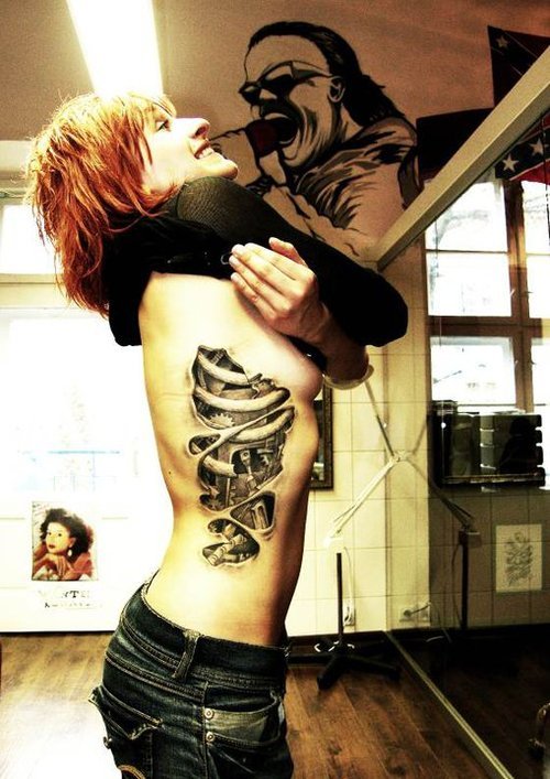 anatomy tattoos. Anatomical Tattoos (Thanks