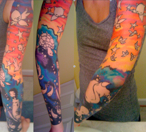 catsmeowing: the best kurt halsey tattoo I have ever come across, 