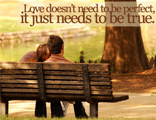 




Amor não precisa ser perfeito, só precisa ser verdadeiro.




