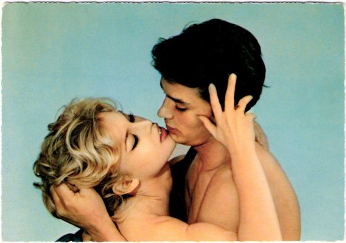 Alain Delon Brigitte Bardot attractive humans