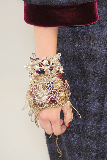 liewec:  hey Chanel totally obsessed with your Fall 2010 couture bracelets!! i love everything bigger