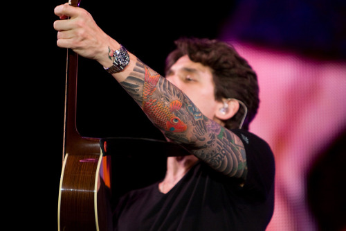 john mayer sleeve tattoo. love the sleeve tattoo.