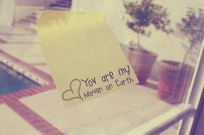 Você é o meu “céu” na terra.