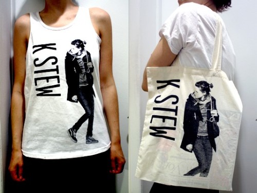 imteamkstew:

heartkbitch:




KStew canvas tote bag ($15.00) and screen printed white cotton tank top ($20.00) on sale here.
Someone found this, thought I’d share. :)
Note: US Only 