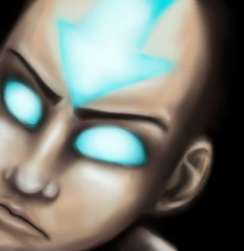 avatar last airbender avatar state. Tags: aang avatar state art