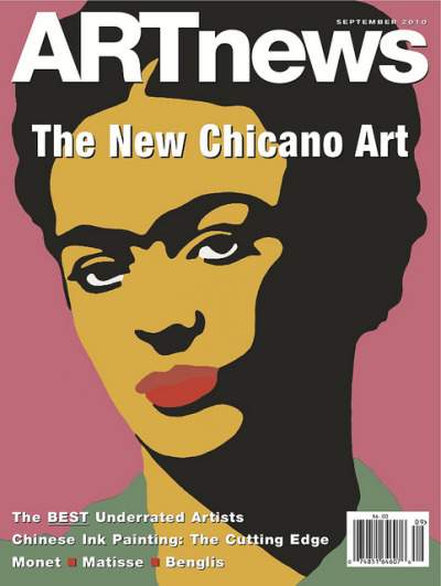 The New Chicano Art this month's ARTnews Check it Via cmonstah