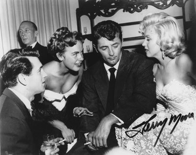 Rock Hudson Terry Moore Robert Mitchum and Marilyn Monroe What I wouldn