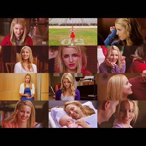  I might not look like the head cheerleader anymore, but I’m still her on the inside.  top tv show characters - quinn fabray (glee)  (via dress)