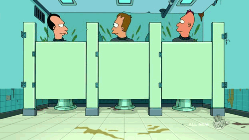 stitched together fry from futurama: i see what you did there