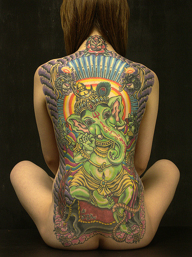 i'm especially curious in religious tattoos, especially when the religion