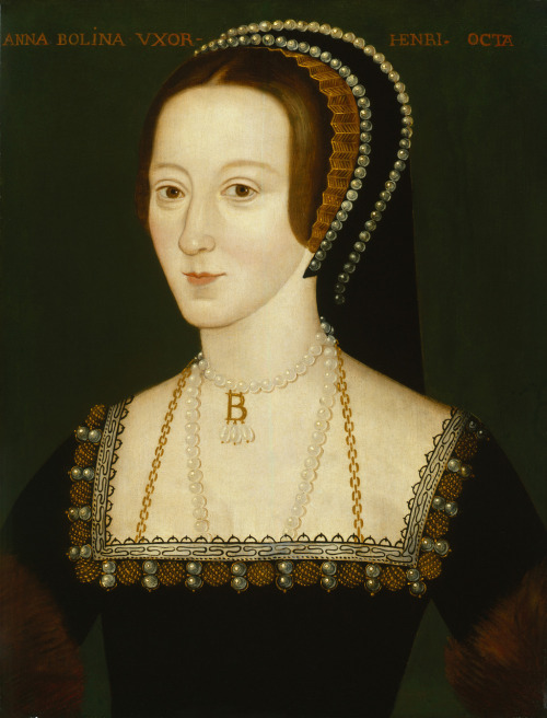missfolly Anne Boleyn by an unknown painter late 16th century copy of a 