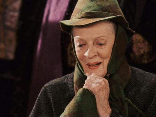 On this day Maggie Smith who plays Professor McGonagall now turns 76