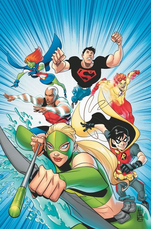 YOUNG JUSTICE #0 Written by GREG WEISMAN and KEVIN HOPPS Cover and art by 