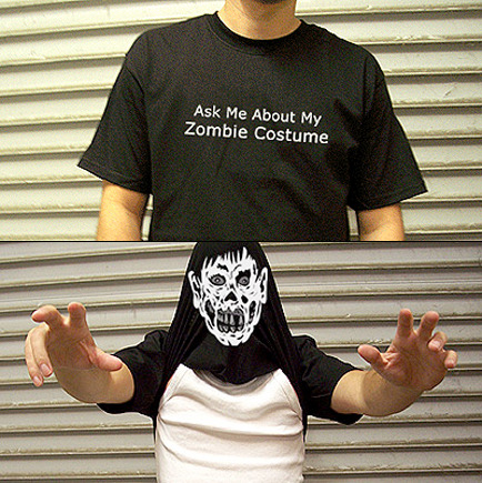 funny zombie. t-shirt - Funny Zombie