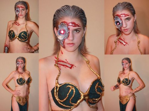princess leia slave cosplay. Slave Leia/Terminator