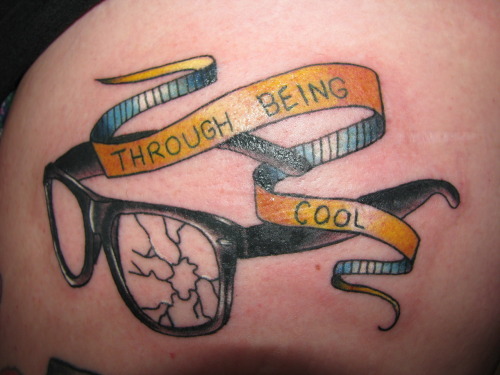 This is the coolest musical reference tattoo I 8217ve seen in a while