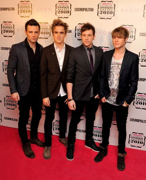 dannyjoneschile McFly at the Cosmo Awards 2010 Us at the awards last night