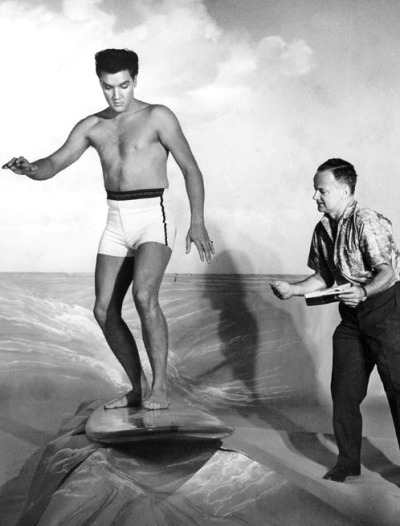 Elvis. I always thought those surfing scenes were real.