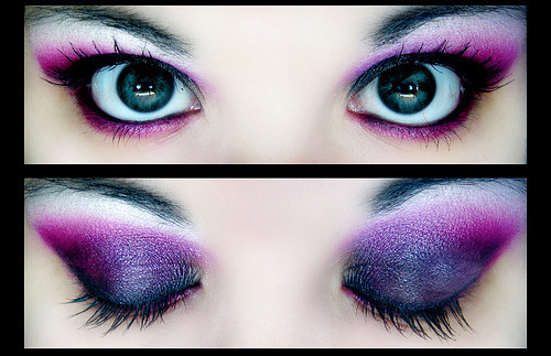 pictures of eyeshadow styles. purple eyeshadow styles!