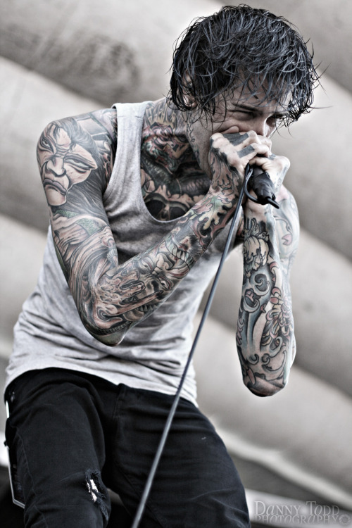 dannytodd: Mitch Lucker -Suicide Silence amazing